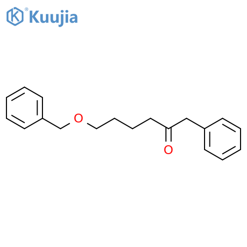 2-HEXANONE, 1-PHENYL-6-(PHENYLMETHOXY)- structure