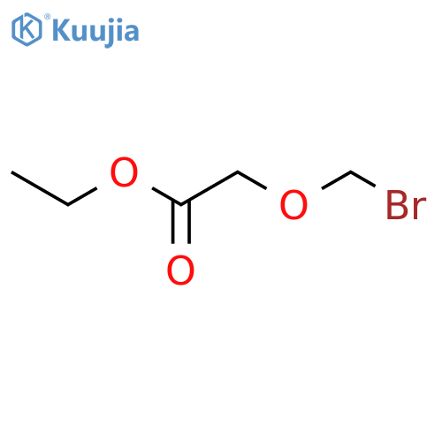 Acetic acid, bromomethoxy-, ethyl ester structure