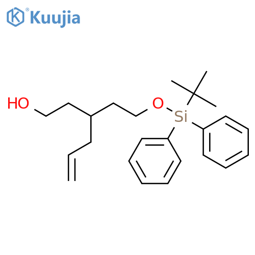 5-HEXEN-1-OL, 3-[2-[[(1,1-DIMETHYLETHYL)DIPHENYLSILYL]OXY]ETHYL]- structure