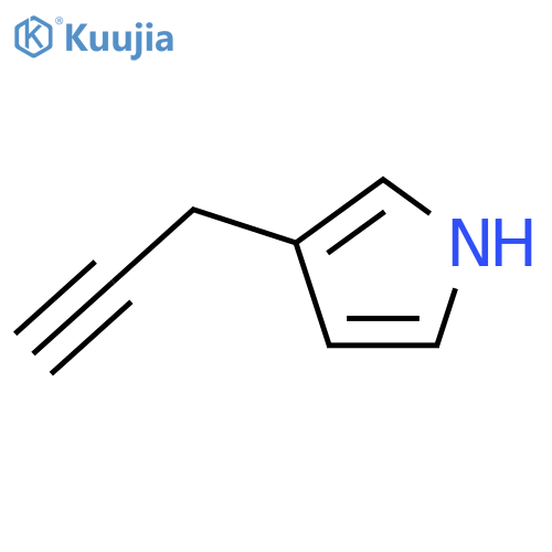 3-(prop-2-yn-1-yl)-1H-pyrrole structure