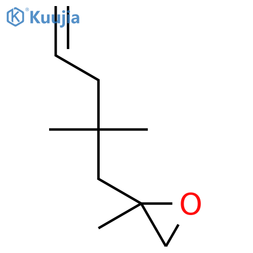 OXIRANE, 2-(2,2-DIMETHYL-4-PENTENYL)-2-METHYL- structure