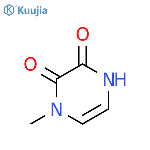 1-methyl-1,2,3,4-tetrahydropyrazine-2,3-dione structure