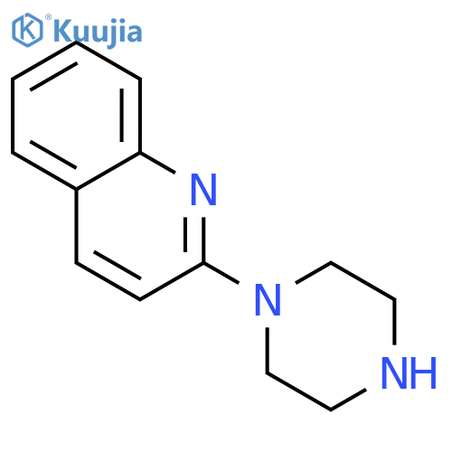 2-(piperazin-1-yl)quinoline structure