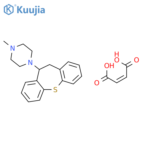 (+)-Perthiepin maleate structure