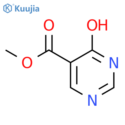 Methyl 4-hydroxypyrimidine-5-carboxylate structure