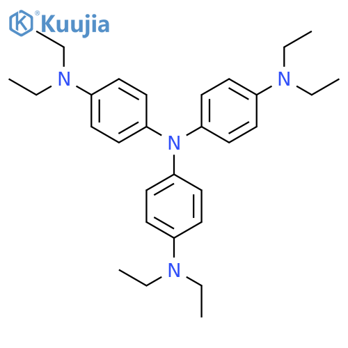 N1,N1-Bis(4-(diethylamino)phenyl)-N4,N4-diethylbenzene-1,4-diamine structure