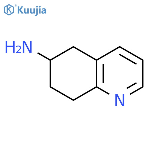 5,6,7,8-tetrahydro-6-Quinolinamine structure