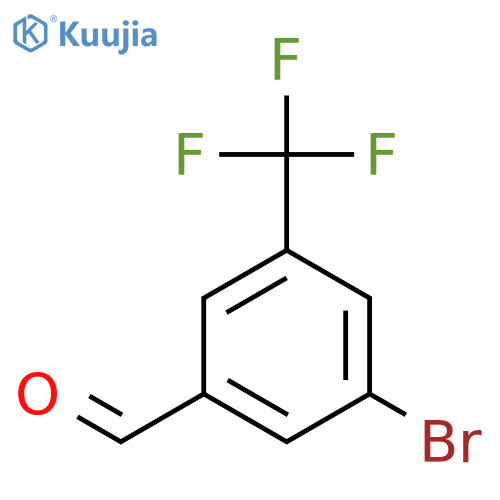 3-Bromo-5-(trifluoromethyl)benzaldehyde structure