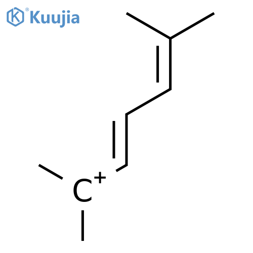 2,4-HEXADIENYLIUM, 1,1,5-TRIMETHYL-, (2E)- structure