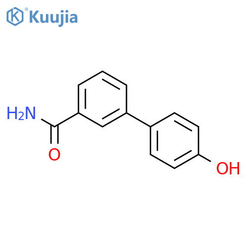 4-(3-Aminocarbonylphenyl)phenol structure