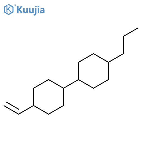 4-Propyl-4'-vinyl-1,1'-bi(cyclohexane) structure