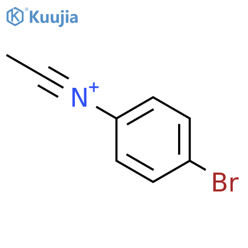 Benzenaminium, 4-bromo-N-ethylidyne- structure