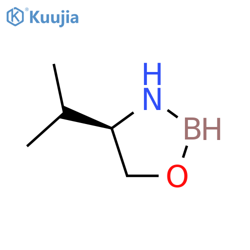 1,3,2-OXAZABOROLIDINE, 4-(1-METHYLETHYL)-, (4R)- structure