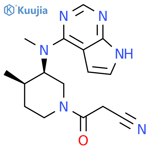Tofacitinib structure