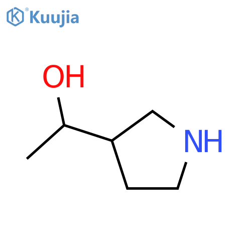 1-(pyrrolidin-3-yl)ethan-1-ol structure