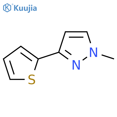 1-methyl-3-(2-thienyl)-1H-pyrazole structure