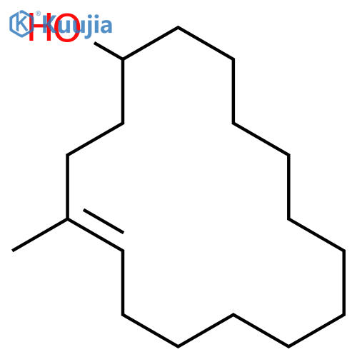 4-CYCLOHEXADECEN-1-OL, 4-METHYL- structure