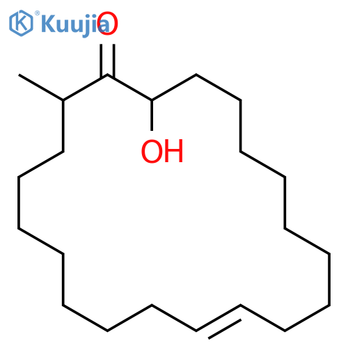 10-CYCLOEICOSEN-1-ONE, 20-HYDROXY-2-METHYL- structure