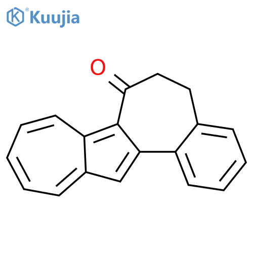 7H-Benzo[e]cyclohept[a]azulen-7-one, 5,6-dihydro- structure