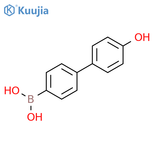 4-(4-Hydroxyphenyl)phenylboronic acid structure