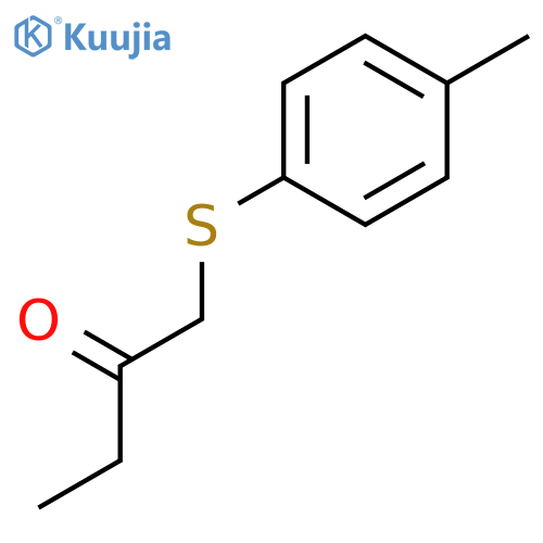 2-Butanone, 1-[(4-methylphenyl)thio]- structure