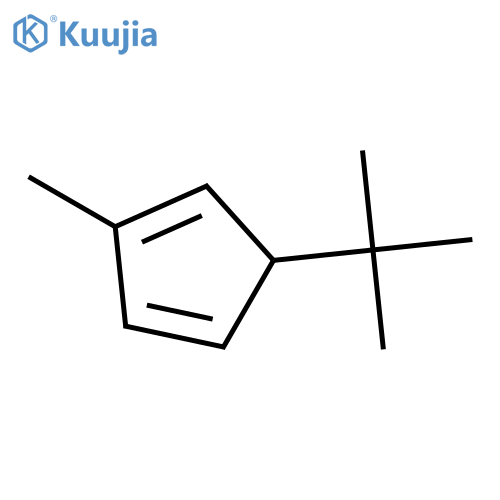 1,3-CYCLOPENTADIENE, 5-(1,1-DIMETHYLETHYL)-2-METHYL- structure