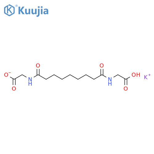 Glycine,N,N'-(1,9-dioxo-1,9-nonanediyl)bis-, potassium salt (1:1) structure