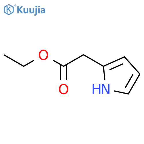 ethyl 2-(1H-pyrrol-2-yl)acetate structure