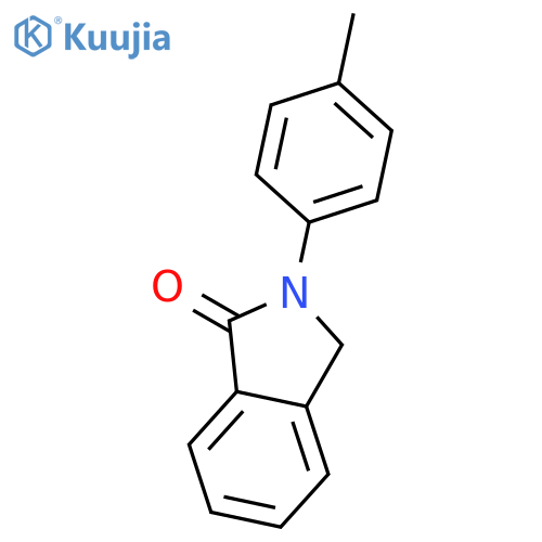 1H-Isoindol-1-one,2,3-dihydro-2-(4-methylphenyl)- structure