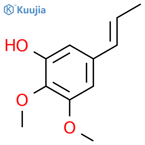5-(1-Propenyl)-1,2,3-benzenetriol; (E)-form, 1,2-Di-Me ether structure