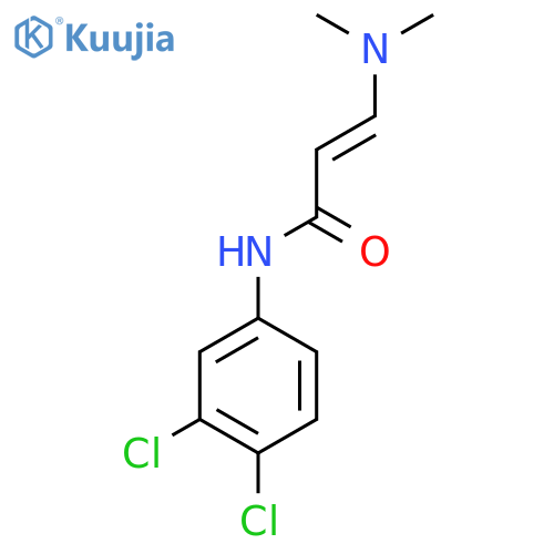 (2E)-N-(3,4-Dichlorophenyl)-3-(dimethylamino)prop-2-enamide structure