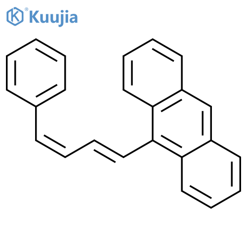Anthracene, 9-[(1E,3Z)-4-phenyl-1,3-butadienyl]- structure