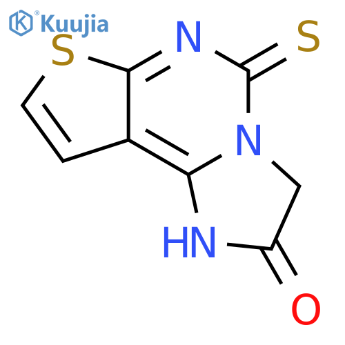 5-THIOXO-5,6-DIHYDROIMIDAZO[1,2-C]THIENO[3,2-E]PYRIMIDIN-2(3H)-ONE structure