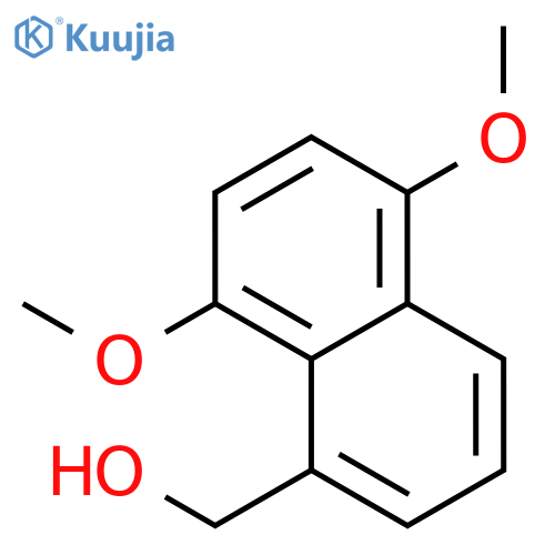 1-NAPHTHALENEMETHANOL, 5,8-DIMETHOXY- structure