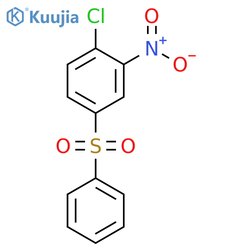 1-Chloro-2-nitro-4-(phenylsulfonyl)benzene structure
