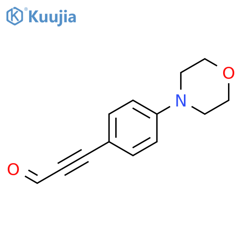 2-Propynal, 3-[4-(4-morpholinyl)phenyl]- structure
