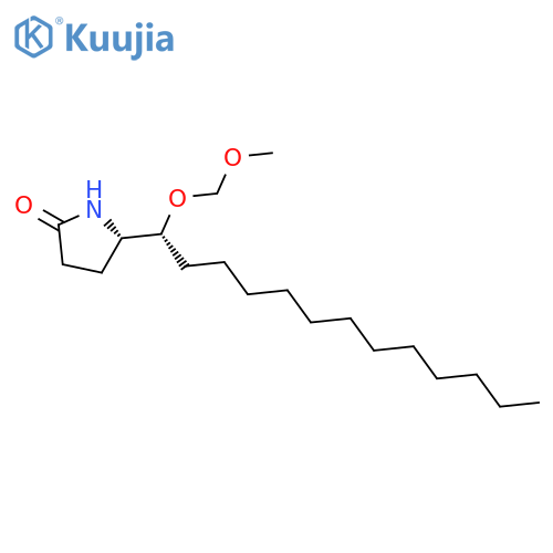 2-Pyrrolidinone, 5-[(1R)-1-(methoxymethoxy)tridecyl]-, (5S)- structure