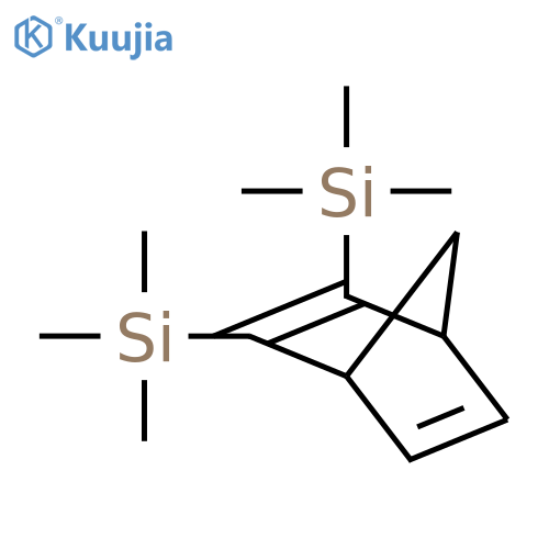 (Bicyclo[2.2.1]hepta-2,5-diene-2,3-diyl)bis(trimethylsilane) structure