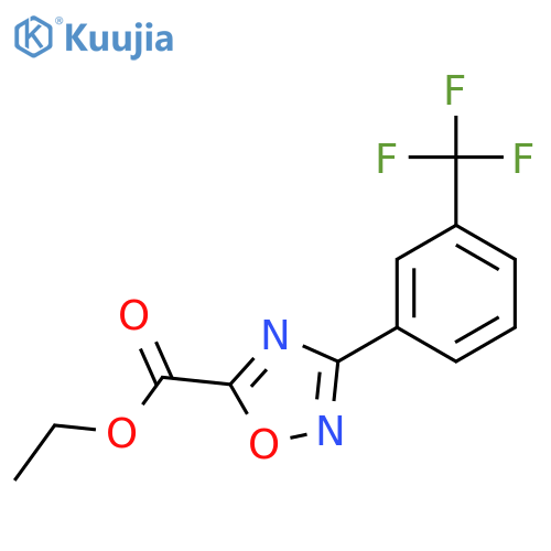 Ethyl 3-3-(Trifluoromethyl)phenyl-1,2,4-oxadiazole-5-carboxylate structure