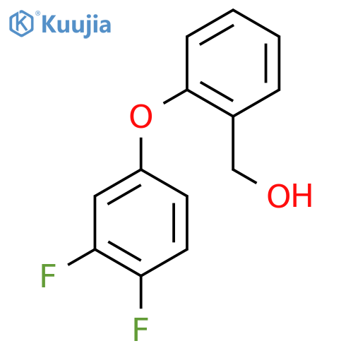 2-(3,4-Difluorophenoxy)phenylmethanol structure
