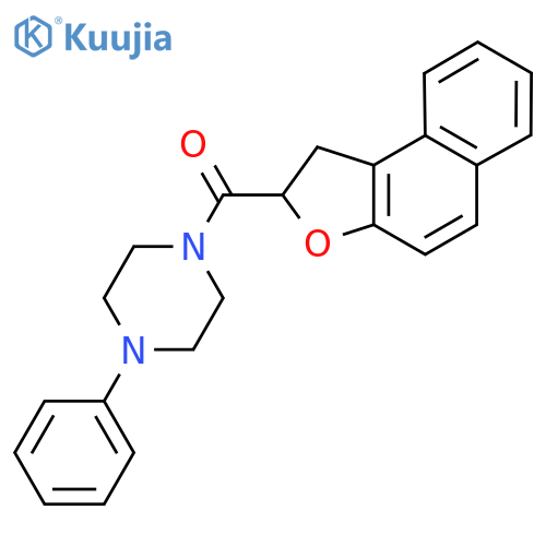 1,2-Dihydronaphtho[2,1-b]furan-2-yl(4-phenylpiperazino)methanone structure