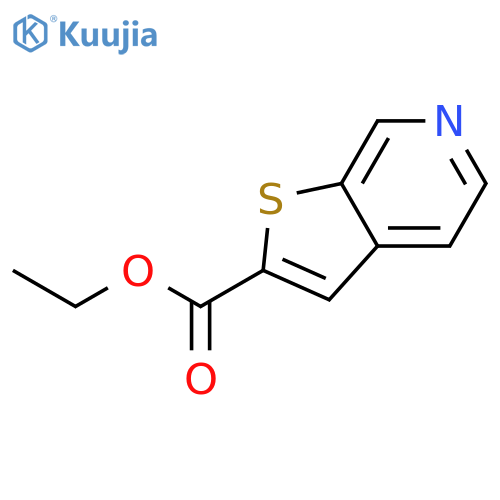 Thieno[2,3-c]pyridine-2-carboxylic acid ethyl ester structure