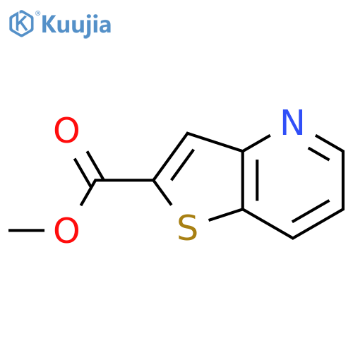 methyl thieno[3,2-b]pyridine-2-carboxylate structure