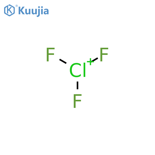 Chlorine(1+), trifluoro- structure