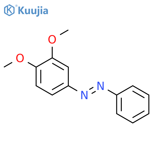 DIAZENE, (3,4-DIMETHOXYPHENYL)PHENYL- structure