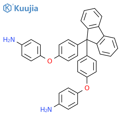 4,4'-[9H-Fluoren-9-ylidenebis(4,1-phenyleneoxy)]bisbenzenamine structure