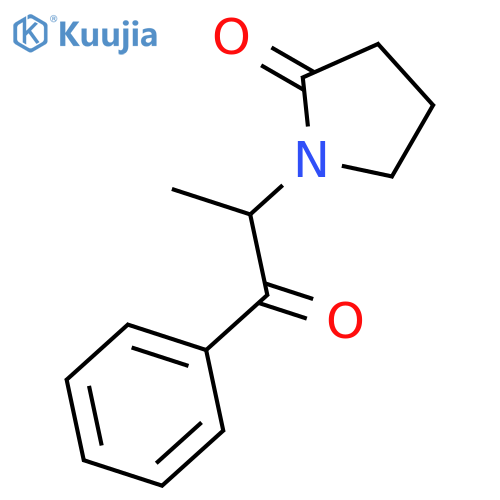 2-PYRROLIDINONE, 1-(1-METHYL-2-OXO-2-PHENYLETHYL)- structure