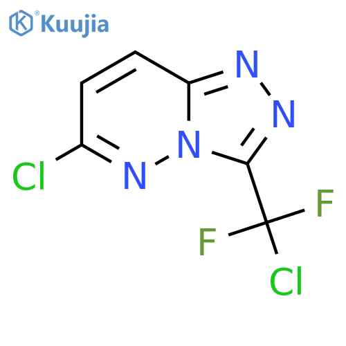 6-Chloro-3-(chlorodifluoromethyl)-[1,2,4]triazolo[4,3-b]pyridazine structure
