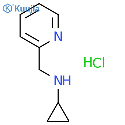 2-Pyridinemethanamine,a-cyclopropyl-,hydrochloride (1:1) structure
