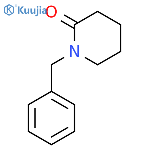 1-Benzyl-2-piperidone structure